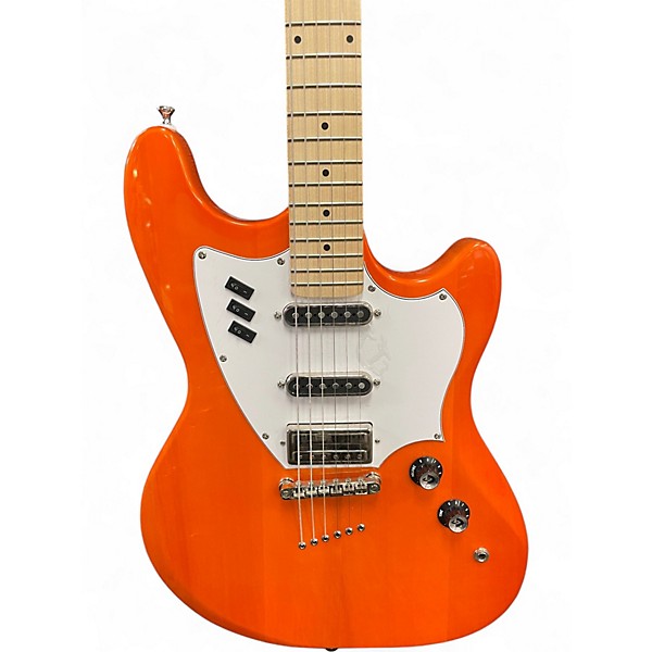Used Guild Surfliner Sunset Orange Solid Body Electric Guitar