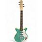 Used Danelectro DC3 Aqua Sparkle Solid Body Electric Guitar thumbnail