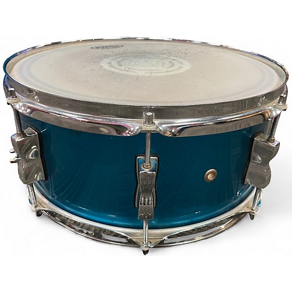 Used Ludwig 7 Piece Accent CS TEAL Drum Kit