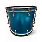 Used Ludwig 7 Piece Accent CS TEAL Drum Kit