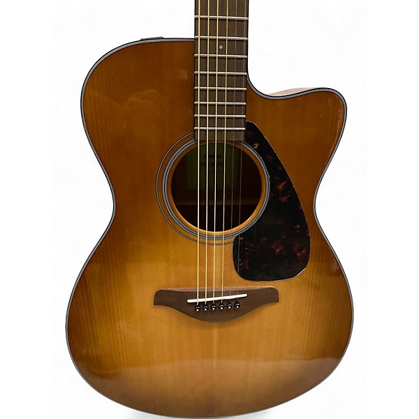 Used Yamaha FSX800C Sandburst Acoustic Electric Guitar