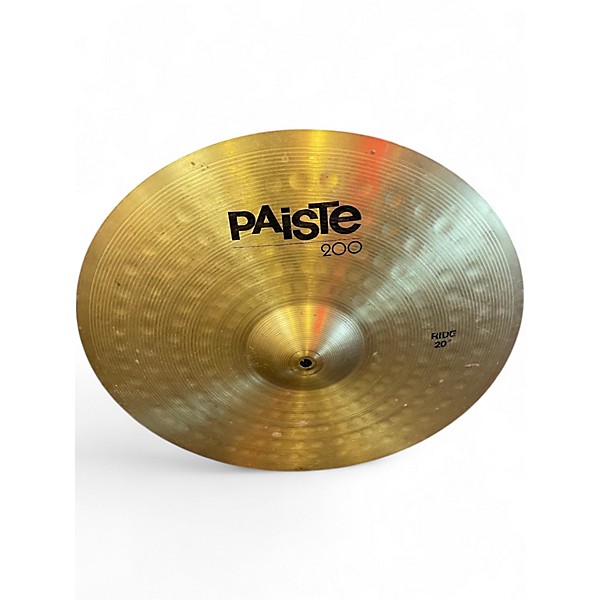 Used Paiste 20in 200 Ride Cymbal