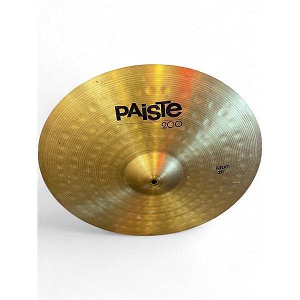 Used Paiste 20in 200 Ride Cymbal