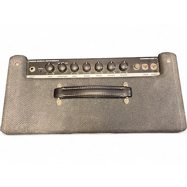 Used Fender Bassbreaker 15W 1x12 Tube Guitar Combo Amp