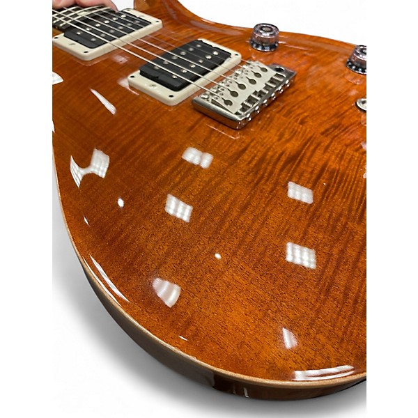 Used PRS CE24 Amber Solid Body Electric Guitar