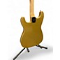Used Squier Paranormal Custom Nashville Stratocaster Aztec Gold Solid Body Electric Guitar