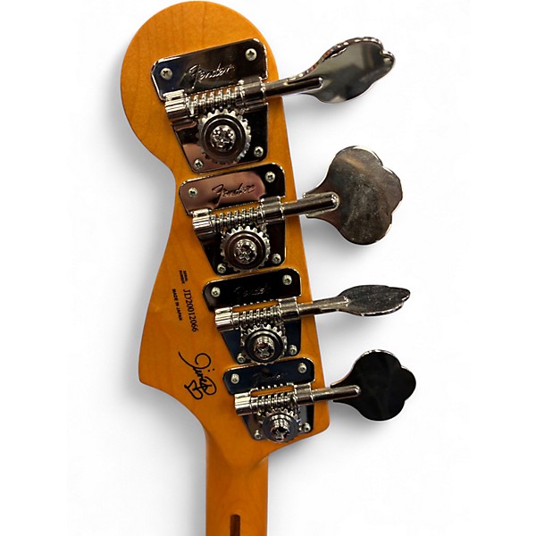 Used Fender JINO JAZZ BASS Seafoam Green Electric Bass Guitar