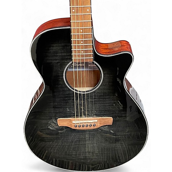 Used Ibanez AEG70-TCH BLACK Acoustic Electric Guitar