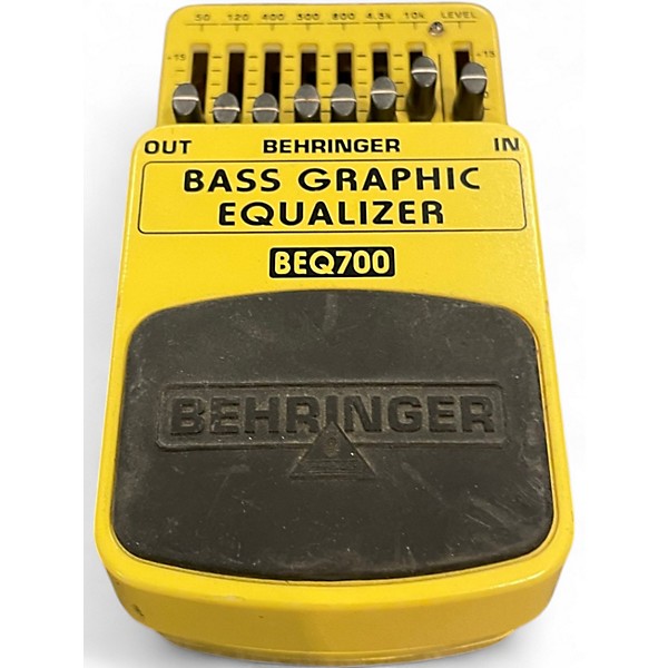 Used Behringer BEQ700 Graphic Equalizer Bass Effect Pedal