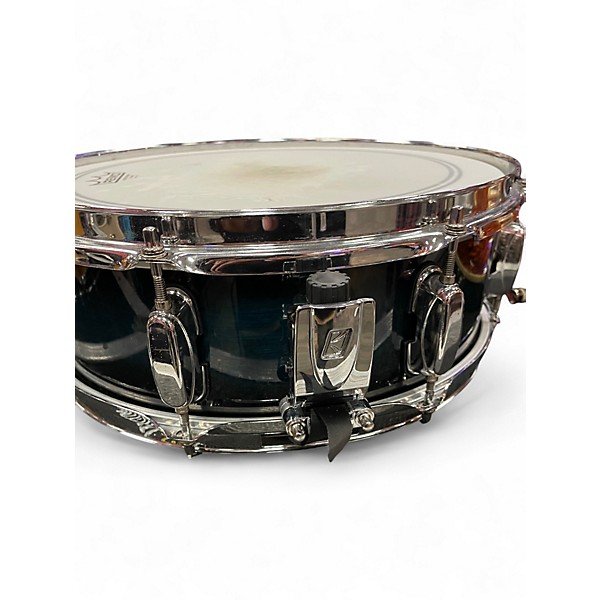 Used TAMA 14X5 Silverstar Snare Trans Blue Drum