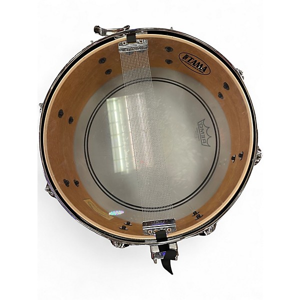 Used TAMA 14X5 Silverstar Snare Trans Blue Drum