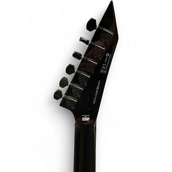 Used ESP KH602 Kirk Hammett Signature Black Solid Body Electric Guitar