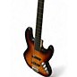 Used Squier Vintage Modified Fretless Jazz Bass Sunburst Electric Bass Guitar