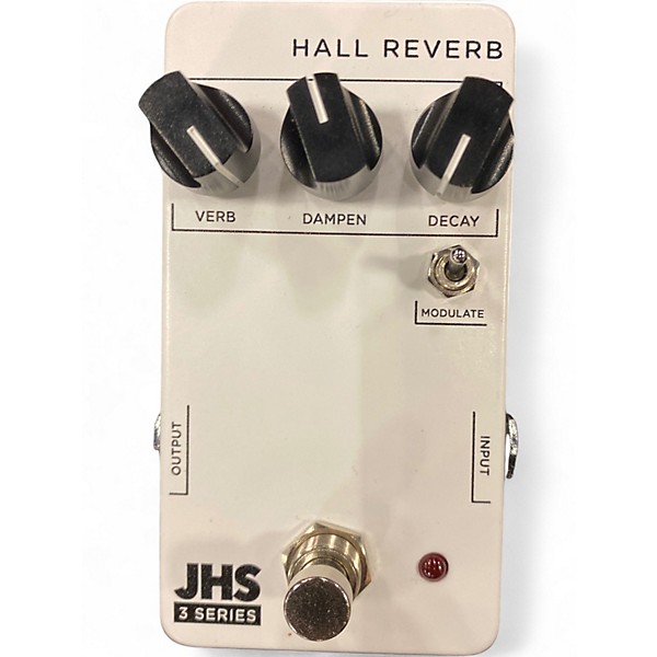 Used JHS Pedals 3 Series Hall Reverb Effect Pedal
