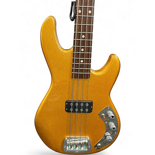 Used G&L L1000 Glitter Gold Electric Bass Guitar