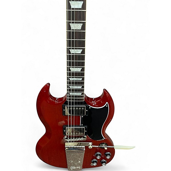 Used Gibson SG Standard 1961 Maestro Vibrola Cherry Solid Body Electric Guitar