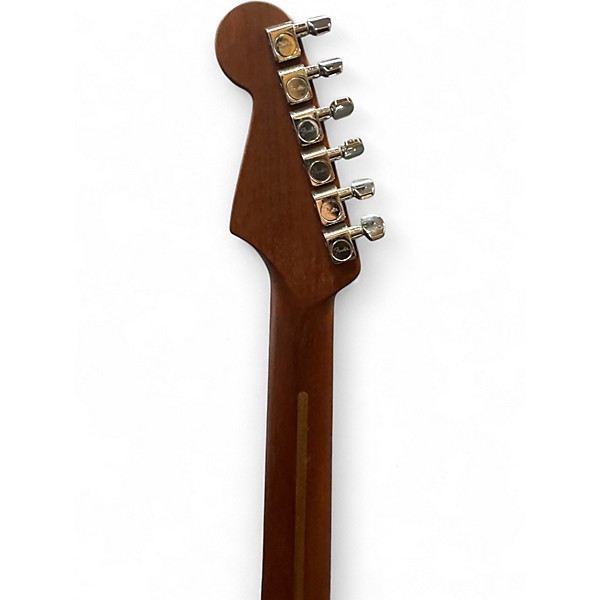 Used Fender American Acoustasonic JAZZMASTER WHITE Acoustic Electric Guitar