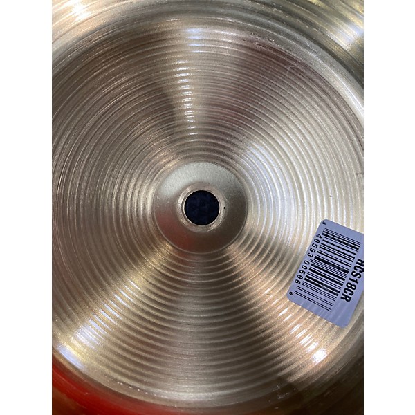 Used MEINL 18in HCS Crash Ride Cymbal