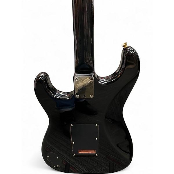 Vintage 1986 Fender MIJ ST556 Stratocaster Black Solid Body Electric Guitar