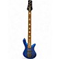 Used Spector EuroBolt 5 Blue Electric Bass Guitar thumbnail