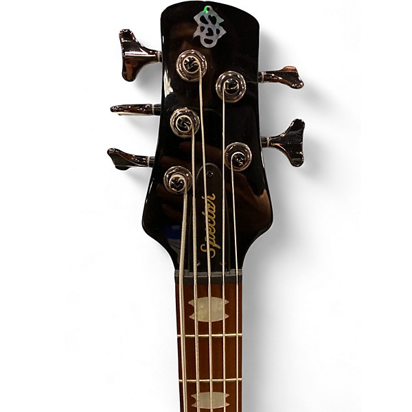 Used Spector EuroBolt 5 Blue Electric Bass Guitar
