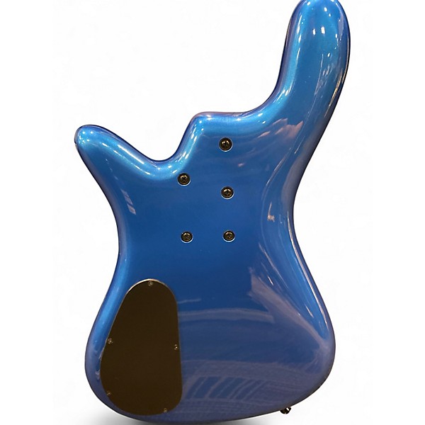 Used Spector EuroBolt 5 Blue Electric Bass Guitar