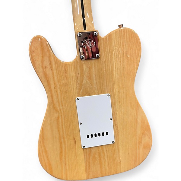 Used SX T Style with Trem Natural Solid Body Electric Guitar