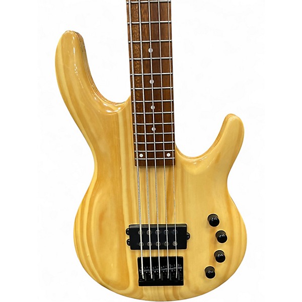 Used Iyv IMM305 5 STRING Natural Electric Bass Guitar