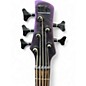 Used Ibanez SR505E 5 String Black Aurora Burst Electric Bass Guitar