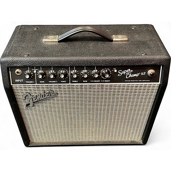 Used Fender Super Champ X2 15W 1x10 Tube Guitar Combo Amp