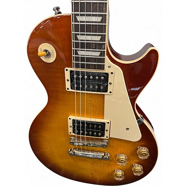 Used Gibson Les Paul Classic 60s Neck Tobacco Sunburst Solid Body Electric Guitar