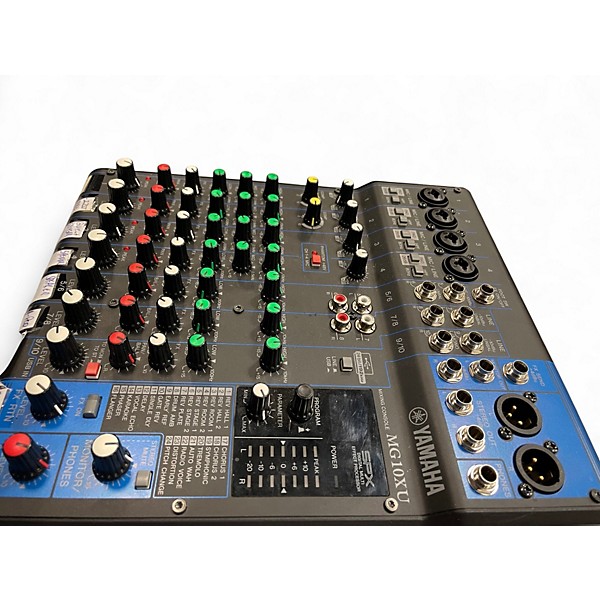 Used Yamaha MG10XU 10 Channel Mixer with Effects Unpowered Mixer
