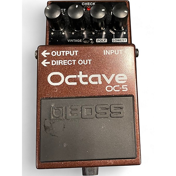 Used BOSS OC5 Octave Effect Pedal