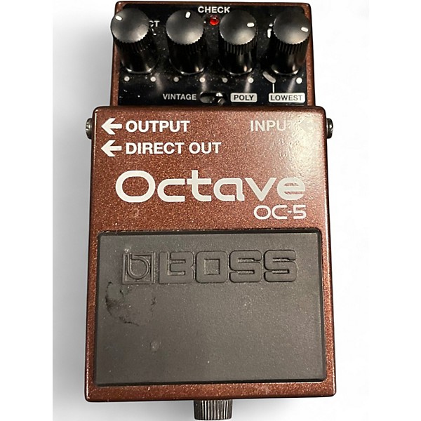 Used BOSS OC5 Octave Effect Pedal