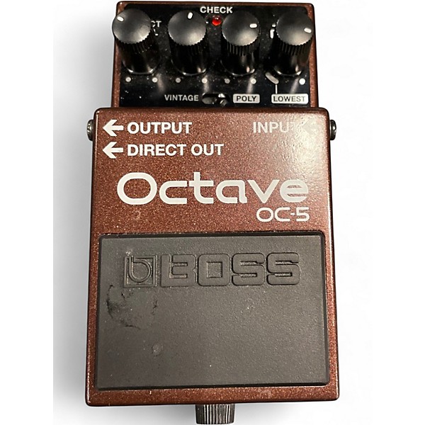 Used BOSS OC5 Octave Effect Pedal