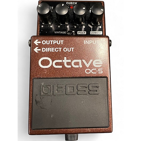 Used BOSS OC5 Octave Effect Pedal