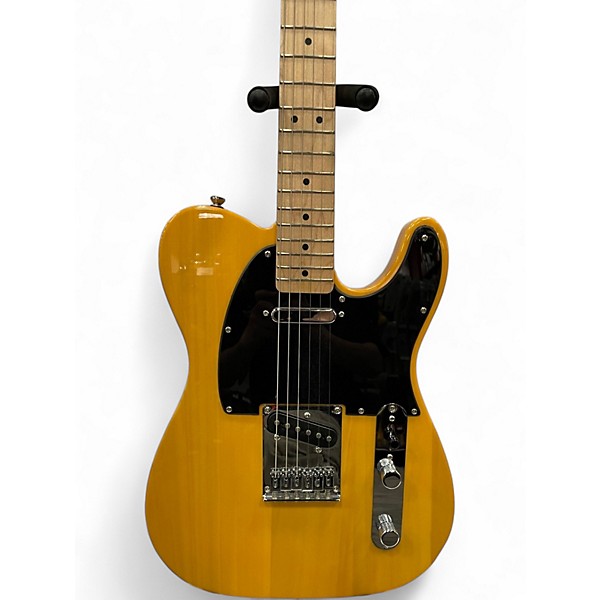 Used 2021 Squier Bullet Telecaster Butterscotch Solid Body Electric Guitar