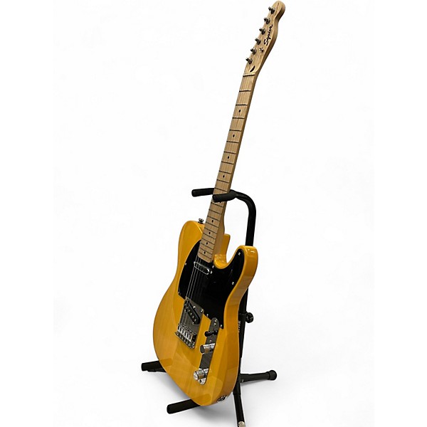 Used 2021 Squier Bullet Telecaster Butterscotch Solid Body Electric Guitar