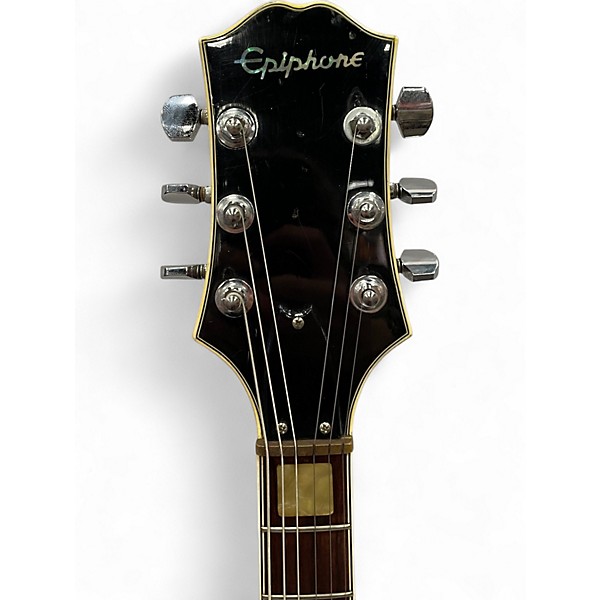 Vintage 1970s Epiphone ET-290 Cherry Sunburst Solid Body Electric Guitar