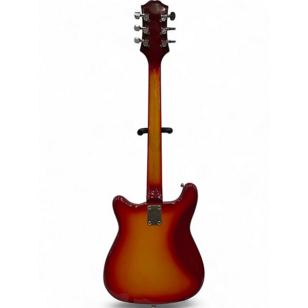 Vintage 1970s Epiphone ET-290 Cherry Sunburst Solid Body Electric Guitar