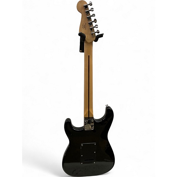 Used Squier SONIC STRATOCASTER HSS Black Solid Body Electric Guitar