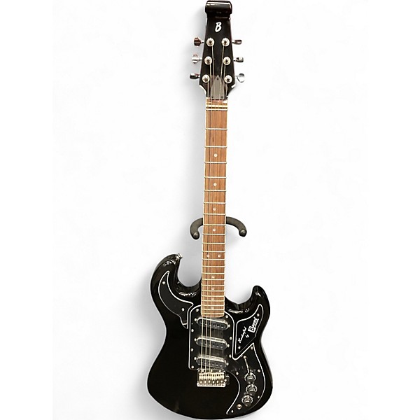 Used Burns LONDON CLUB SERIES Black Solid Body Electric Guitar