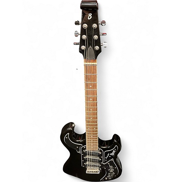 Used Burns LONDON CLUB SERIES Black Solid Body Electric Guitar