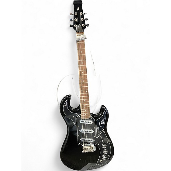 Used Burns LONDON CLUB SERIES Black Solid Body Electric Guitar