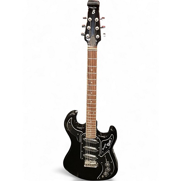 Used Burns LONDON CLUB SERIES BLACK Solid Body Electric Guitar