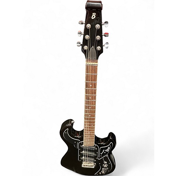 Used Burns LONDON CLUB SERIES BLACK Solid Body Electric Guitar