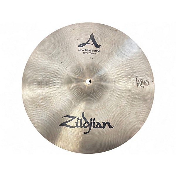 Used Zildjian 14in New Beat Hi Hat Pair Cymbal