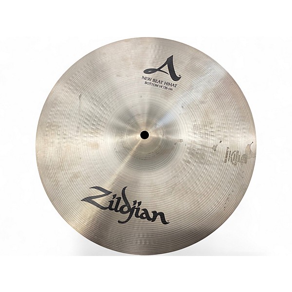 Used Zildjian 14in New Beat Hi Hat Pair Cymbal