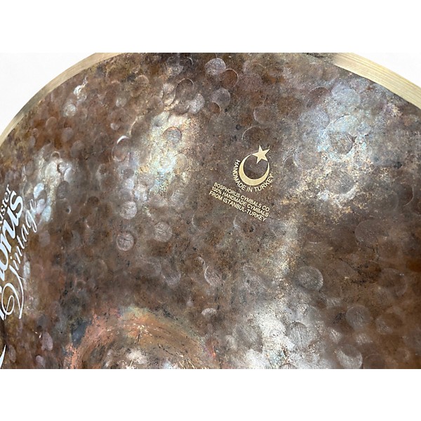 Used Bosphorus Cymbals 15in Master Vintage Series Cymbal