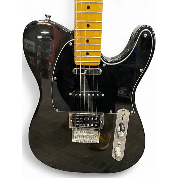 Used Fender Modern Player Telecaster Plus Trans Charcoal Solid Body Electric Guitar